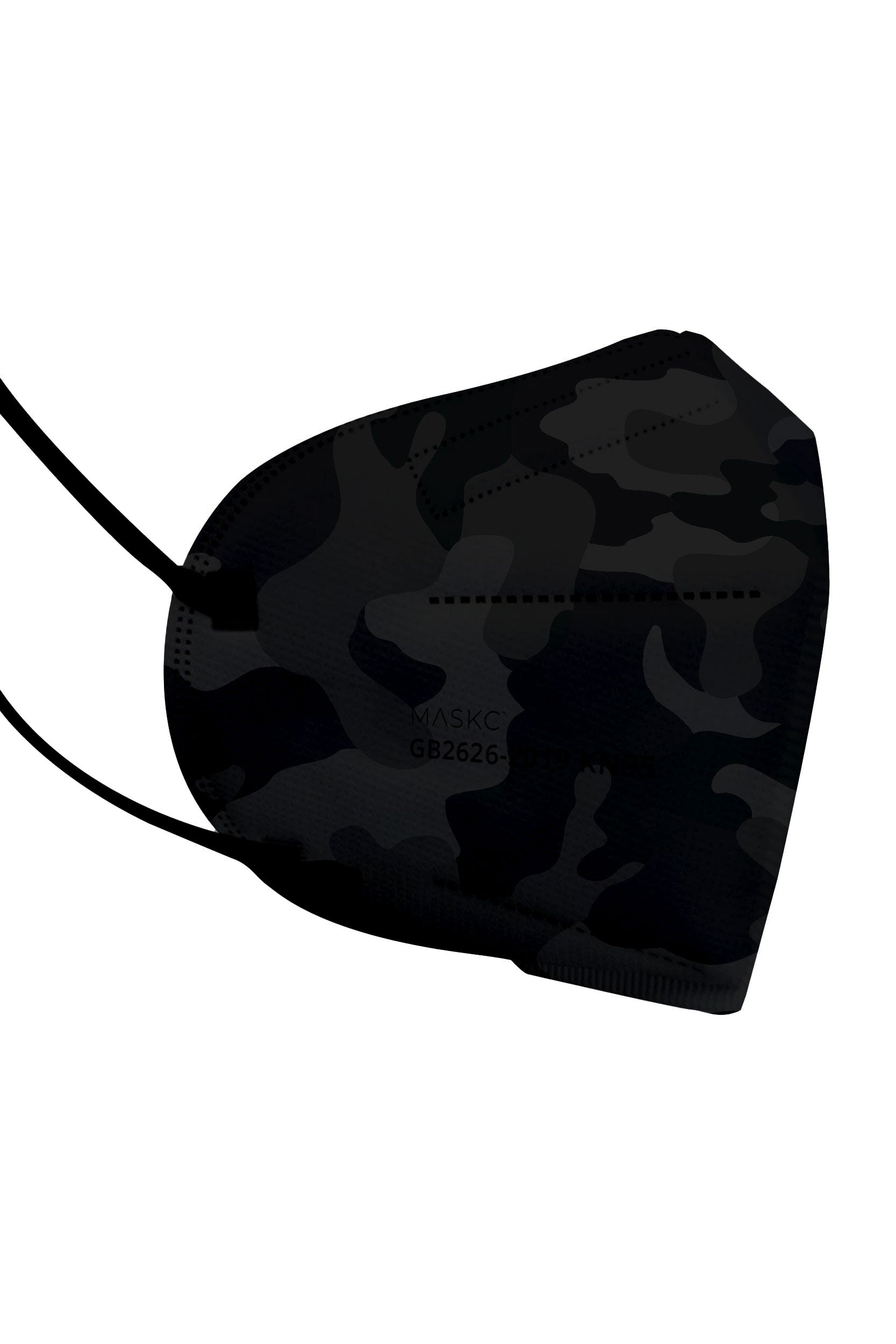 Black Camo KN95 Face Masks